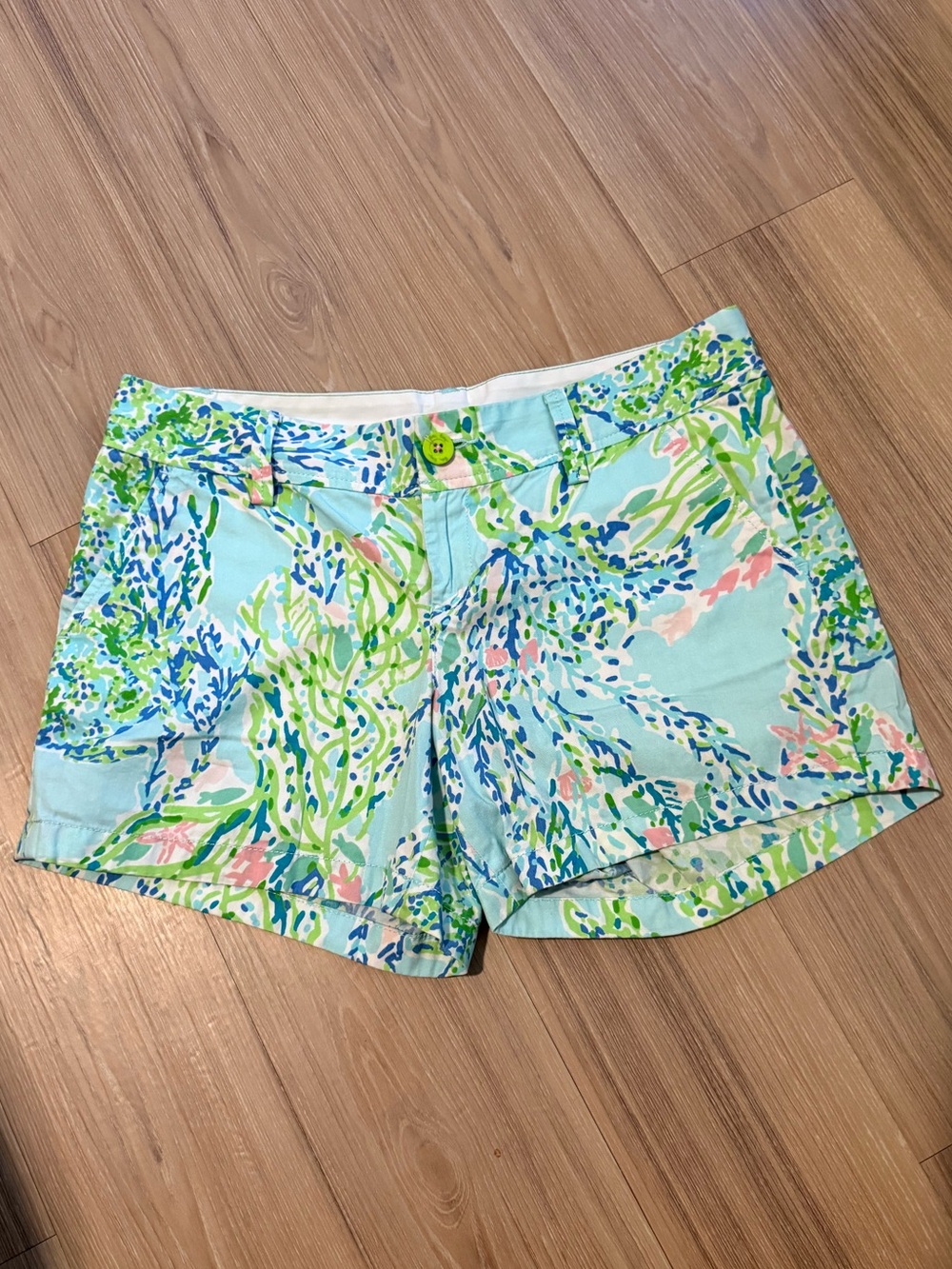 Lilly Pulitzer Skye Blue Heaven Shorts